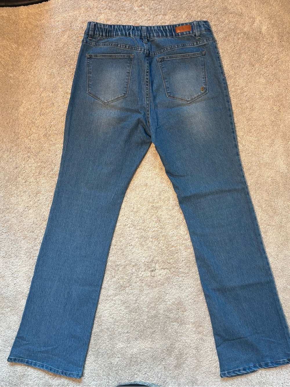 Umgee Denim High Rise Split Hem Jeans Women’s Size 9 Medium Wash bootcut - Picture 5 of 5